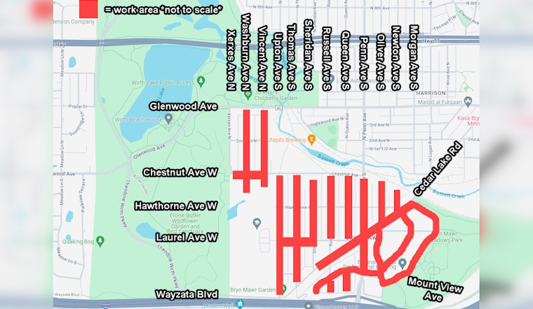 Completion of Queen Avenue S. Services in Bryn Mawr, Minneapolis Imminent, Focus to Shift to Vincent and Washburn Avenues