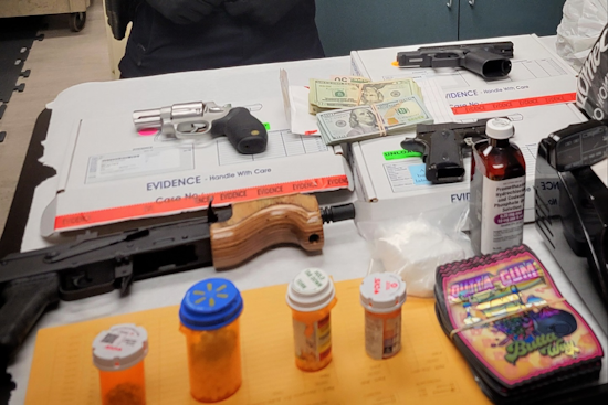 Concord Police Uncover Illegal Arms and Drugs in Routine Traffic Stop, Driver Faces New Felony Charges