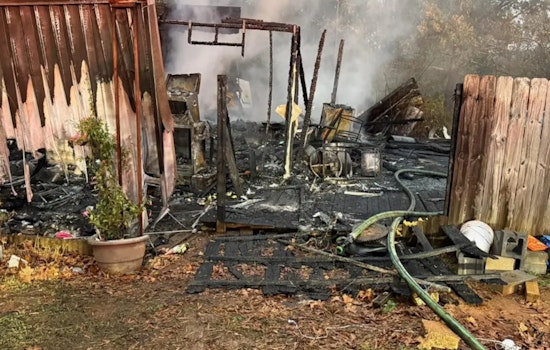 Concord Home Engulfed in Flames, Firefighters Quell Blaze on Grand Canyon Road NW