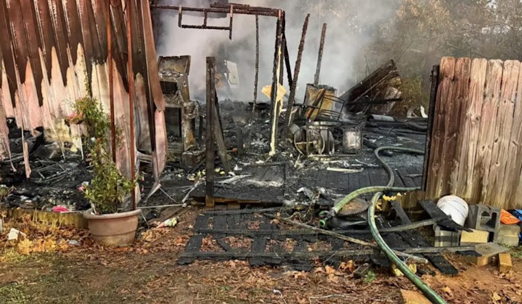 Concord Home Engulfed in Flames, Firefighters Quell Blaze on Grand Canyon Road NW