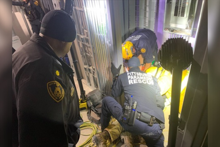 Construction Worker Rescued After Serious Industrial Accident in Pittsburgh's Oakland Area
