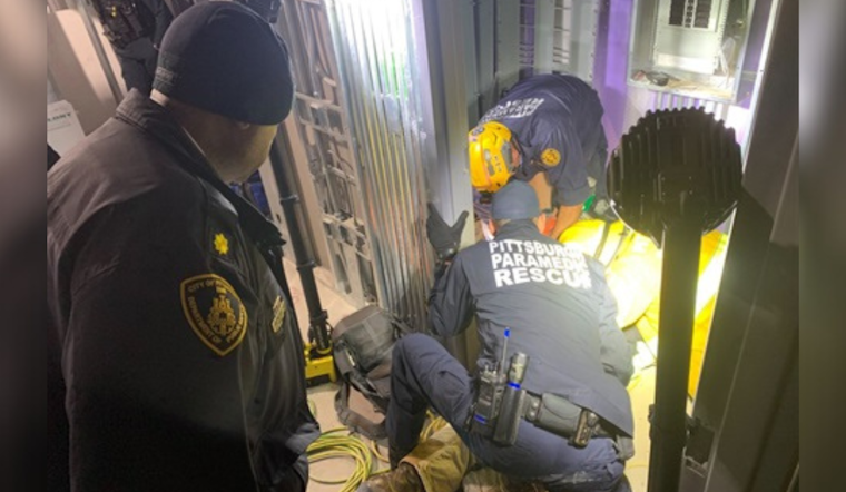 Construction Worker Rescued After Serious Industrial Accident in Pittsburgh's Oakland Area