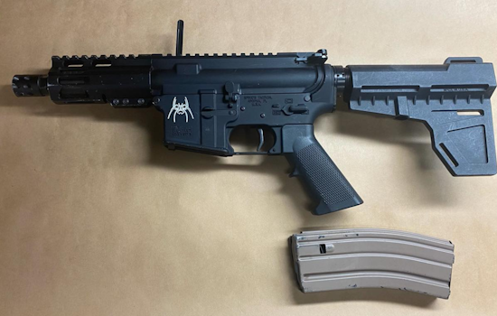 Convicted Felon Arrested with AR-Style Rifle after Fairfield Shooting; Arrest Made During Vacaville DUI Stop