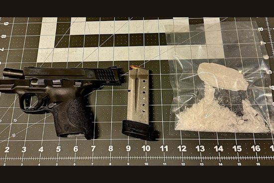 Convicted Felon Arrested with Stolen Firearm and Methamphetamine During Traffic Stop in Vallejo