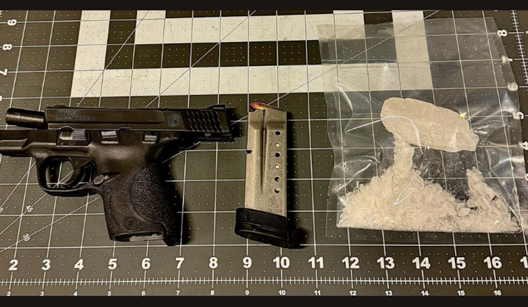 Convicted Felon Arrested with Stolen Firearm and Methamphetamine During Traffic Stop in Vallejo