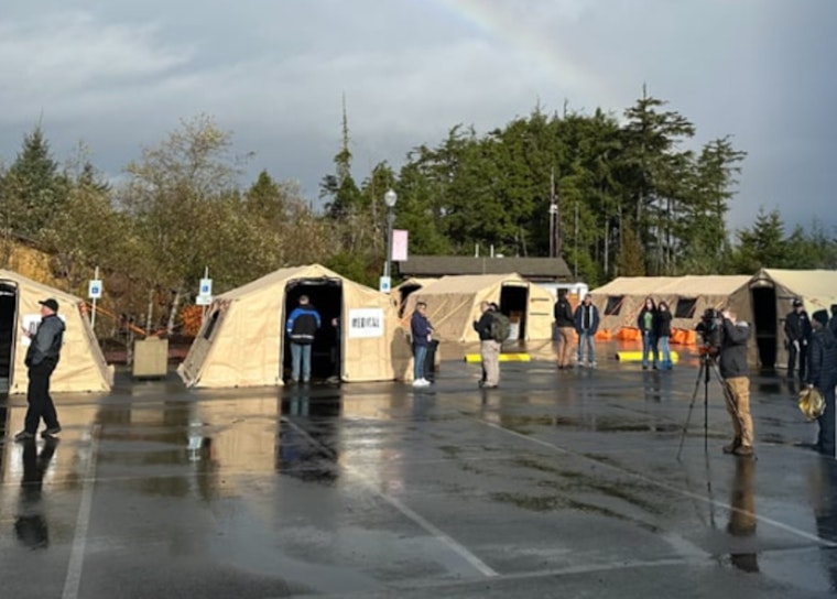 Coquille Indian Tribe and Oregon Collaborate on Emergency Preparedness, Set Up Evacuation Assembly Point Amid Tsunami Threat