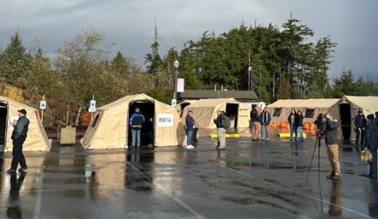 Coquille Indian Tribe and Oregon Collaborate on Emergency Preparedness, Set Up Evacuation Assembly Point Amid Tsunami Threat