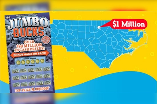 Creedmoor Man Hits Million-Dollar Jackpot with $10 Scratch-Off in Durham