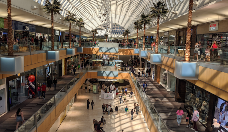 Dallas Galleria Assembles Nation's Tallest Indoor Christmas Tree for Festive Season Celebrations