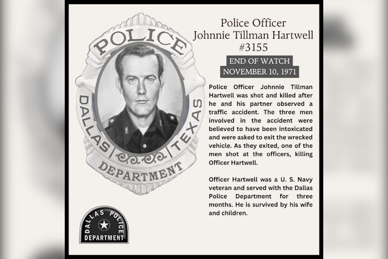 Dallas Mourns Loss of Police Officer Killed in Line of Duty, Honors His Service and Sacrifice