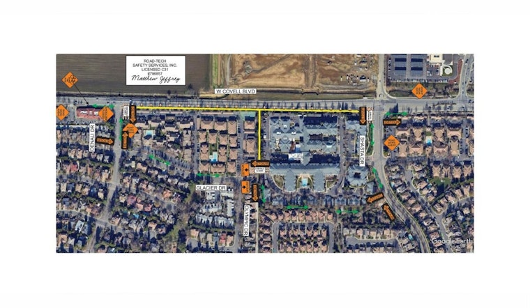 Davis Residents Celebrate Aspen Greenbelt Path Reopening as Covell Blvd Upgrade Commences
