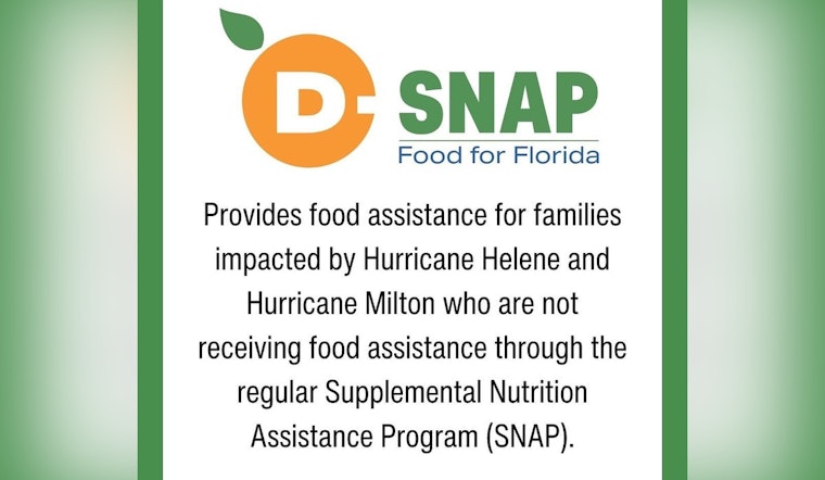 DCF Unveils D-SNAP to Aid Hurricane-Stricken Residents, Pre-Registration Now Open