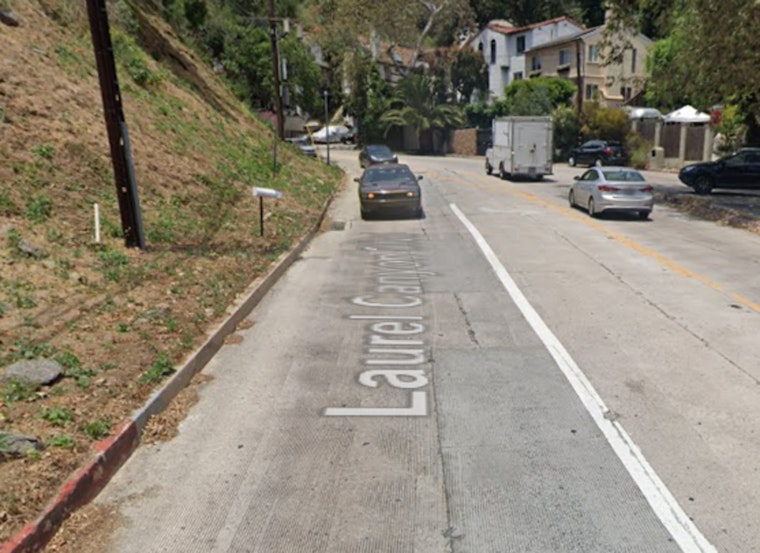 Debris Flow From Retaining Wall Failure Prompts Partial Closure of Laurel Canyon Boulevard in Hollywood