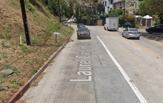 Debris Flow From Retaining Wall Failure Prompts Partial Closure of Laurel Canyon Boulevard in Hollywood