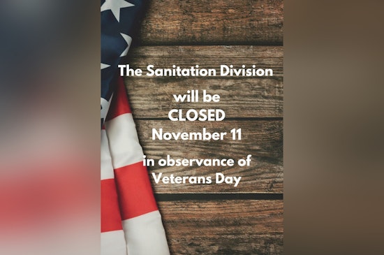 DeKalb County Announces Veterans Day Sanitation Schedule Shift with Collection Delays Expected for Residents