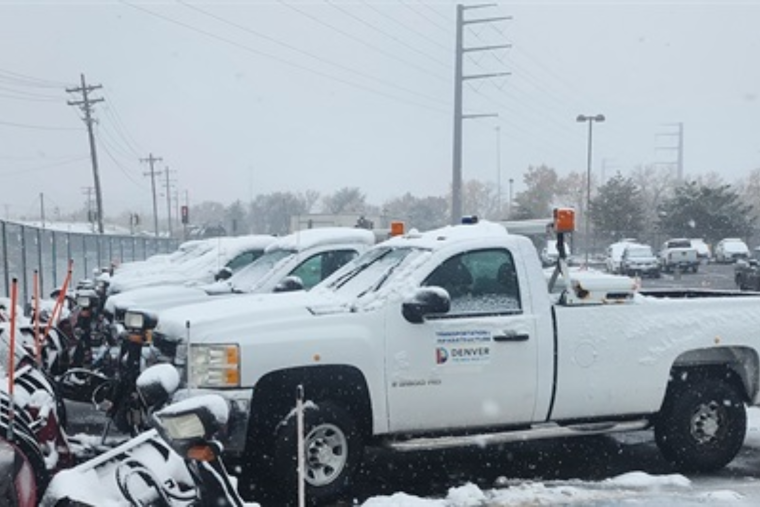Denver Braces for Major Snowfall, City Plows Ready for Round-the-Clock Snow Clearance
