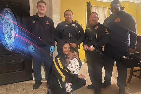 DeSoto Police Praised for Rescuing Toddler in Pajamas Wandering Streets in Search of Father