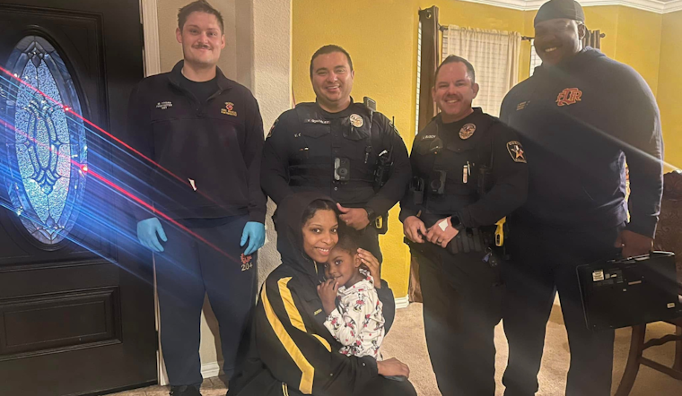DeSoto Police Praised for Rescuing Toddler in Pajamas Wandering Streets in Search of Father