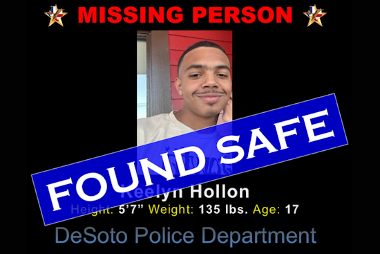 DeSoto Police Successfully Locate Missing Teen, Keelyn Hollon, with Community Aid