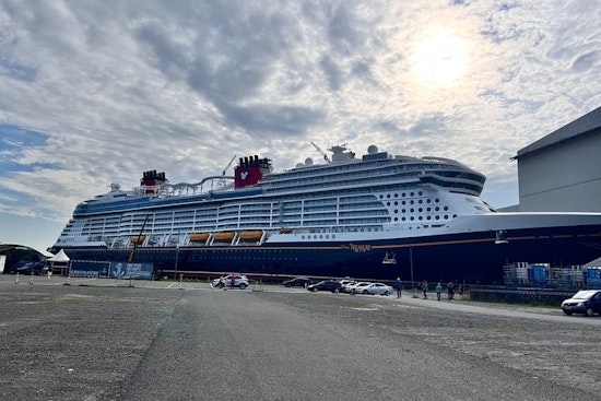 Disney Treasure Sets Sail from New York Harbor with Grand Christening Ahead of Inaugural Voyage