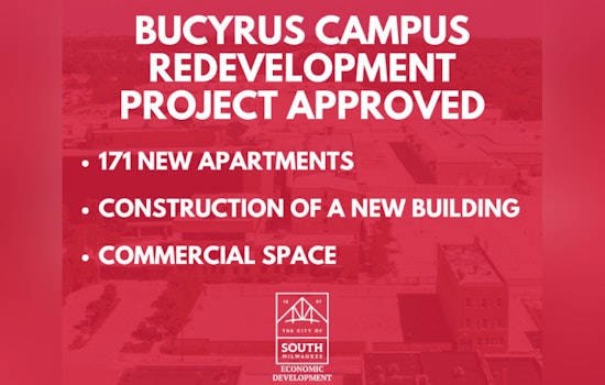 $50 Million Mixed-Use Redevelopment Greenlit for South Milwaukee's Former Bucyrus Campus