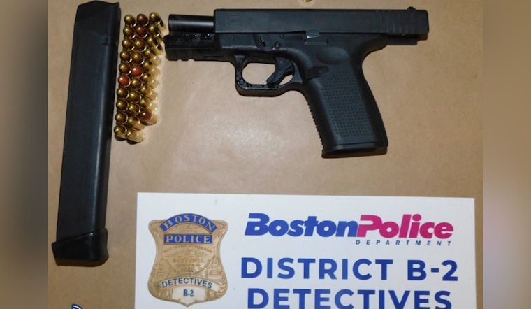 Dorchester Teen Charged with Firearm Possession After Roxbury Traffic Stop Leads to Weapon Discovery