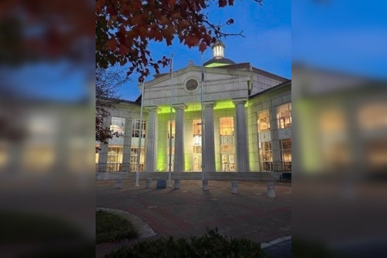 Douglas County Courthouse to Glow Green for Veterans in Operation Greenlight Tribute
