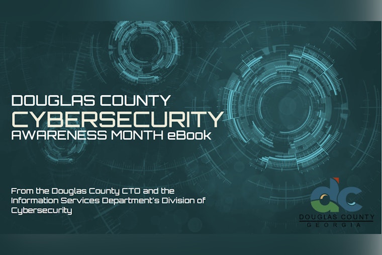 Douglas County Embraces Cybersecurity Awareness and Offers Free Educational eBooklet to Residents
