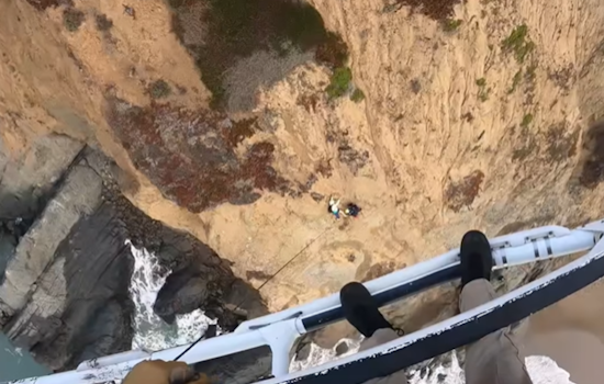 Dramatic Cliffside Rescue in San Francisco: Person Saved Above Baker Beach by SFFD and CHP Teams