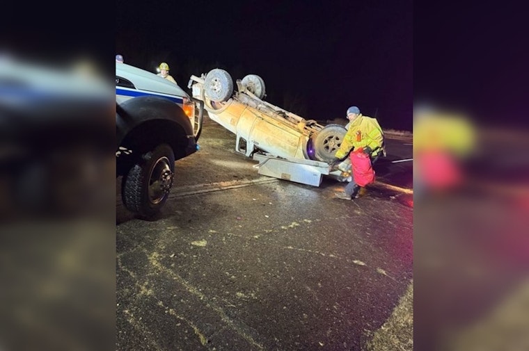 Driver Rescued After Rollover Accident in St. Louis County, Multiple Agencies Lauded for Swift Action