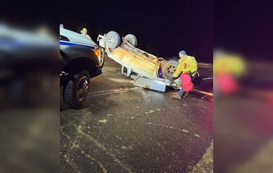 Driver Rescued After Rollover Accident in St. Louis County, Multiple Agencies Lauded for Swift Action