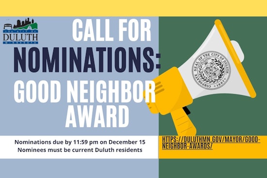 Duluth Mayor Launches Good Neighbor Award to Foster Civic Engagement and Honor Community Spirit
