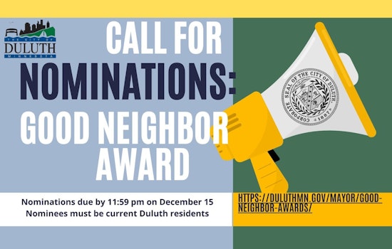 Duluth Mayor Launches Good Neighbor Award to Foster Civic Engagement and Honor Community Spirit