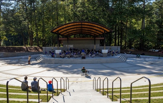 Dunwoody Sparkles with Arctic Safari Holiday Lights at Brook Run Park Starting December 1