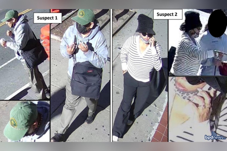 East Boston Police Seek Public's Help to Identify Suspects in Larceny Scheme