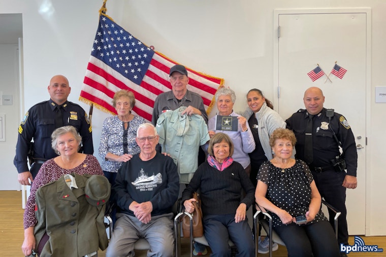 East Boston Senior Center and District A-7 Police Commemorate Veterans Day with Gathering of Local Heroes