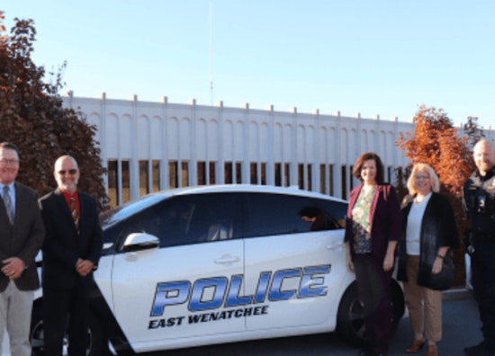East Wenatchee Police Department Innovates with Nation's First Hydrogen-Powered Police Car