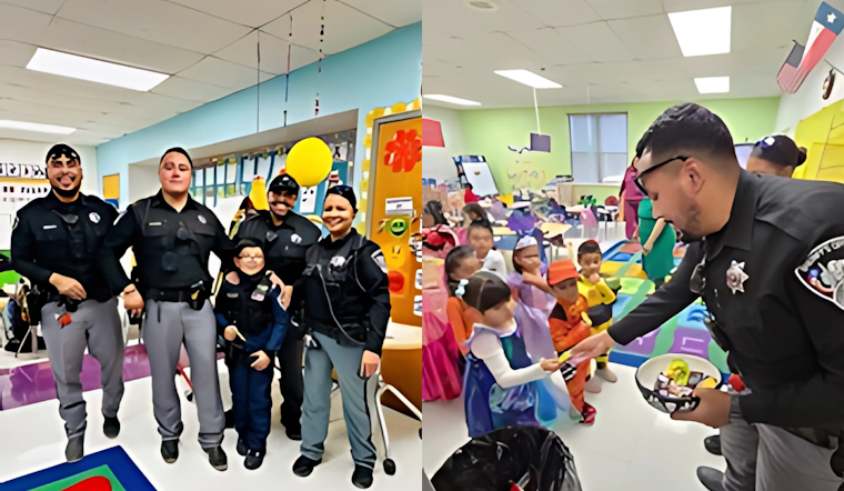 El Paso County Deputies Engage with Youths at Tornillo Middle School's "Trunk or Treat" Event
