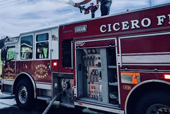 Emergency Crews Respond to Devastating Double House Fire in Cicero Neighborhood