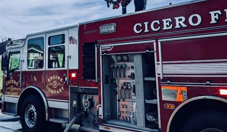Emergency Crews Respond to Devastating Double House Fire in Cicero Neighborhood