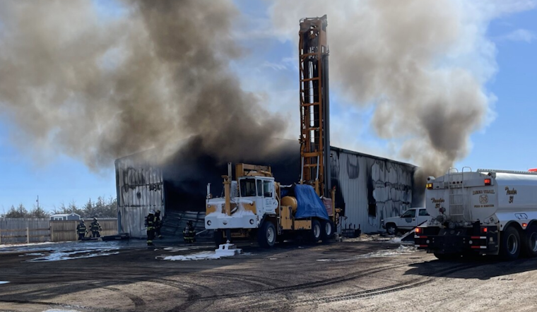 Evacuations in Byers, Colorado as Fire Engulfs Barn, Prompting Multi-Agency Response