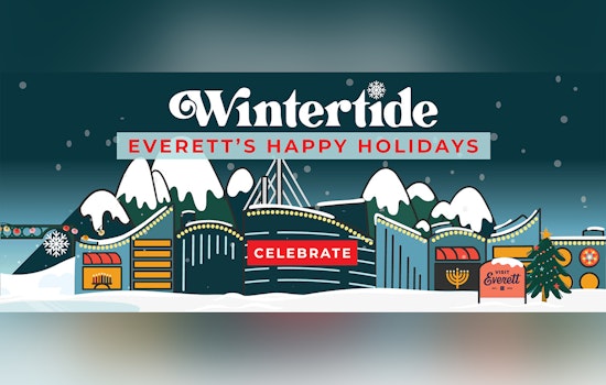 Everett Ignites Holiday Cheer with Wintertide Festivities and Downtown Tree Lighting Celebration