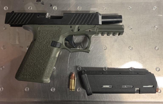 Fairfield Man Arrested for Brandishing 'Ghost' Gun, Violating Protective Order