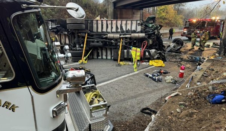 Fatal Box Truck Overturn Prompts Closure on Route 322 in Dauphin County