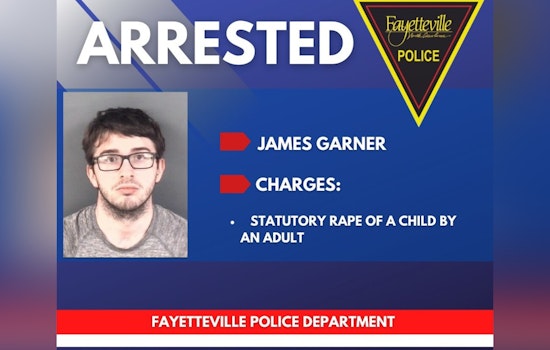 Fayetteville Man Charged with Statutory Rape of a Minor as Police Seek Community Assistance