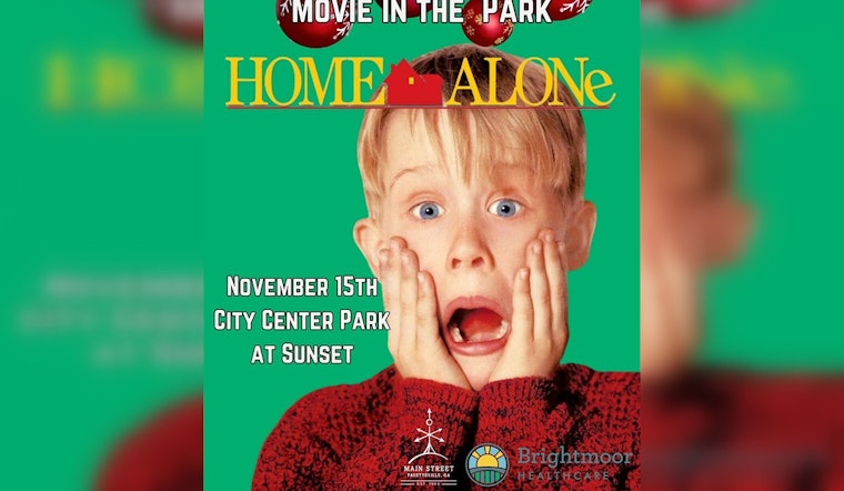 Fayetteville's Final Movie in the Park Features "Home Alone" for a Community Holiday Gathering