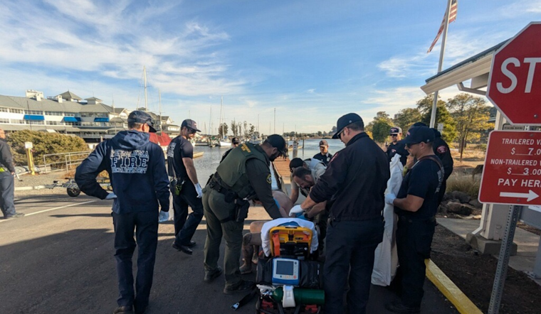 Felony Suspect Arrested After Dramatic Chase Through Sonoma County Ends in Petaluma River