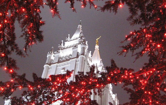 Festive Glow Returns: Temple Square’s Christmas Lights to Shine in Salt Lake City Starting Friday