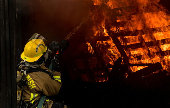 Firefighter Injured in Darlington Wildfire, 4 Acres Charred in Harford County Blaze