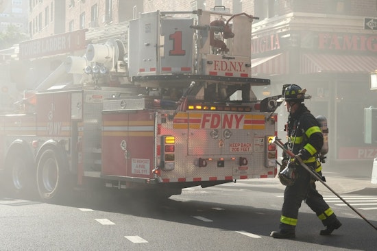 Firefighter Seriously Hurt After 40-Foot Fall from Hamilton Heights Blaze; 9 Injured, Displaces Dozens